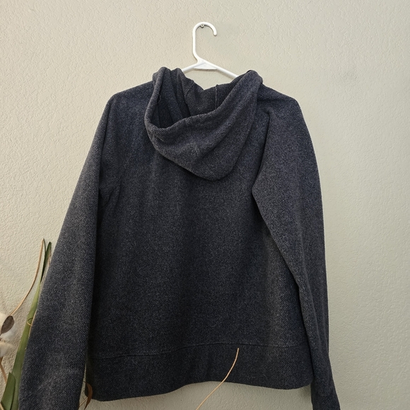 Carhartt Charcoal/ Navy Kentwood Full-Zip Jacket Fleece - Picture 5 of 5